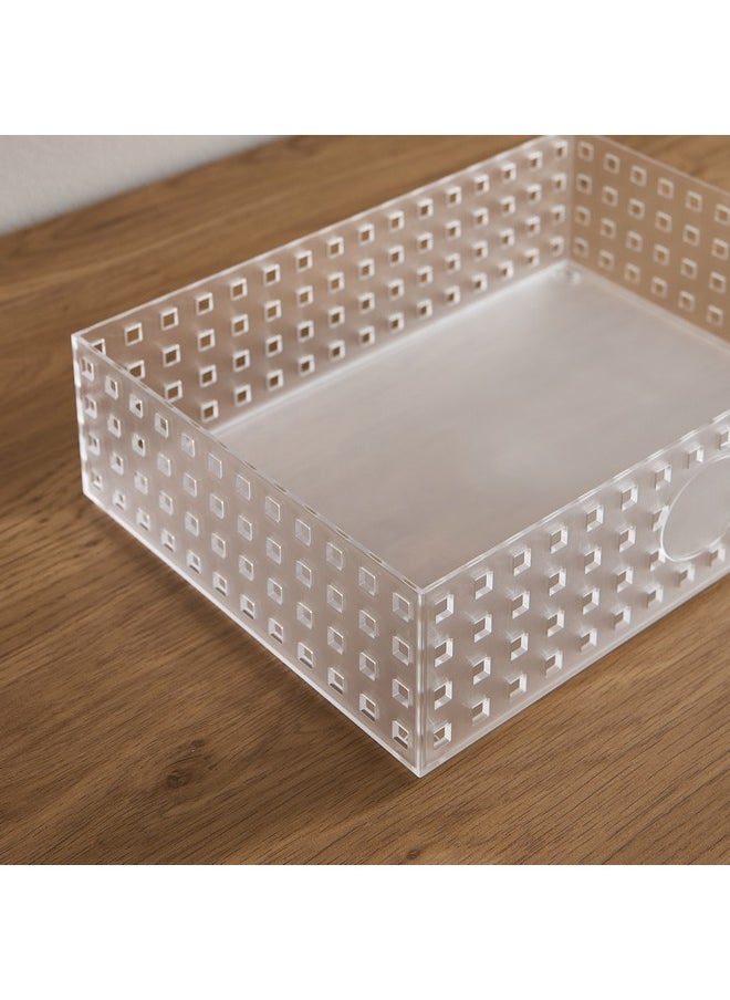 Home Box منظم التخزين القابل للتكديس سُها 30.7 x 21.9 x 8.4 سم  - Image 3