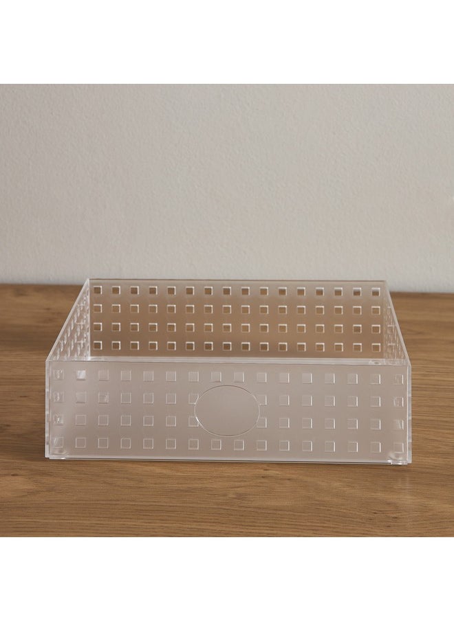 Home Box منظم التخزين القابل للتكديس سُها 30.7 x 21.9 x 8.4 سم  - Image 2