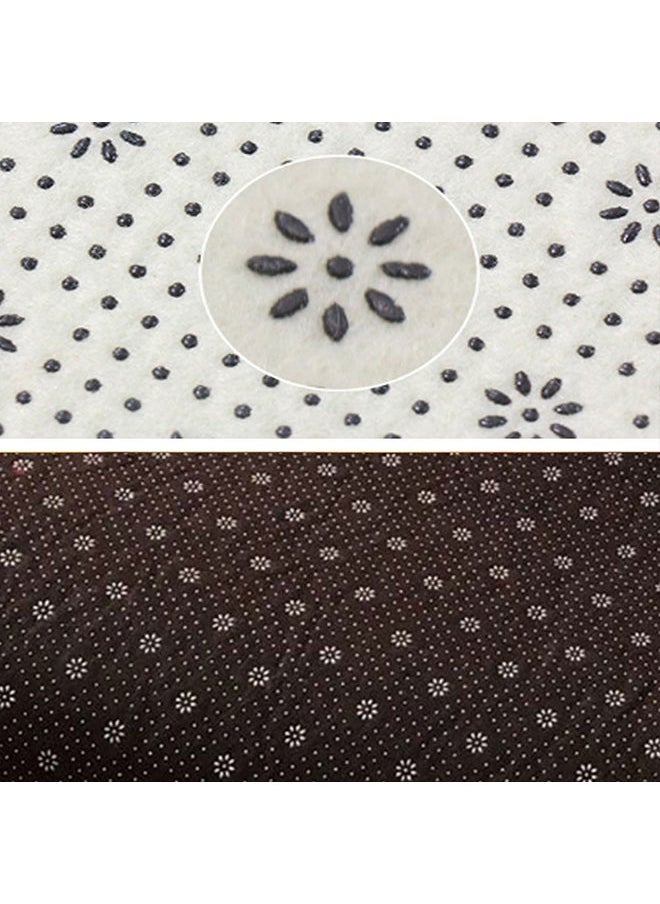 Angel city - 1-Piece Luxurious Modern Geometric Pattern Rectangular Anti-Slip Kitchen Floor Mat Multicolour 50x160cm - Image 1