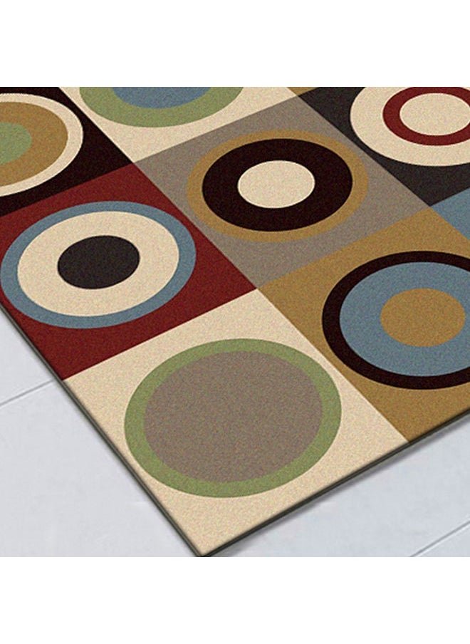 Angel city - 1-Piece Luxurious Modern Geometric Pattern Rectangular Anti-Slip Kitchen Floor Mat Multicolour 50x160cm - Image 1