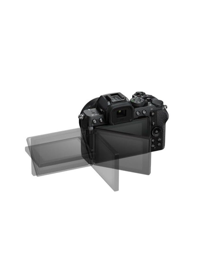 Nikon Z50II BK Mirrorless Camera Body – Compact DX-Format Camera with 4K Video, Fast Autofocus, and Built-In Wi-Fi & Bluetooth (Black) - Image 4