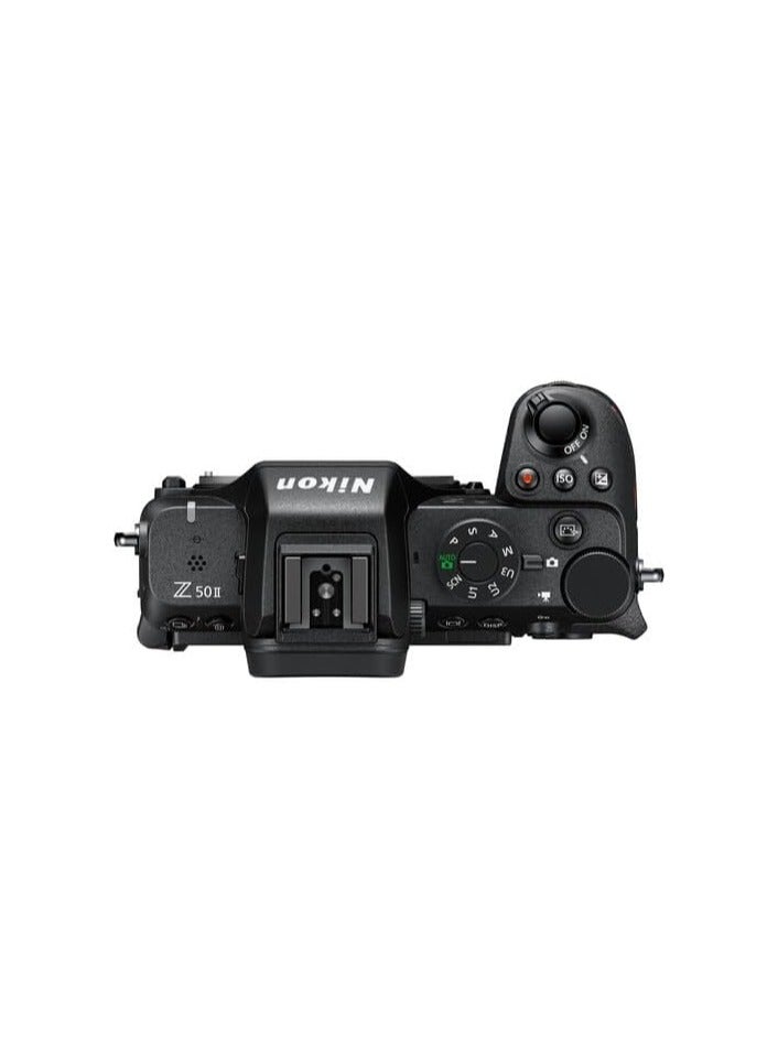 Nikon Z50II BK Mirrorless Camera Body – Compact DX-Format Camera with 4K Video, Fast Autofocus, and Built-In Wi-Fi & Bluetooth (Black) - Image 5
