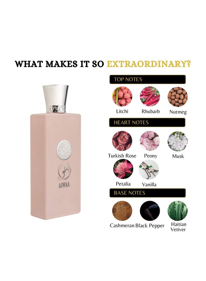 NUSUK SPRAY AJWA ROSES FOR WOMEN EAU DE PARFUM  100 ML
