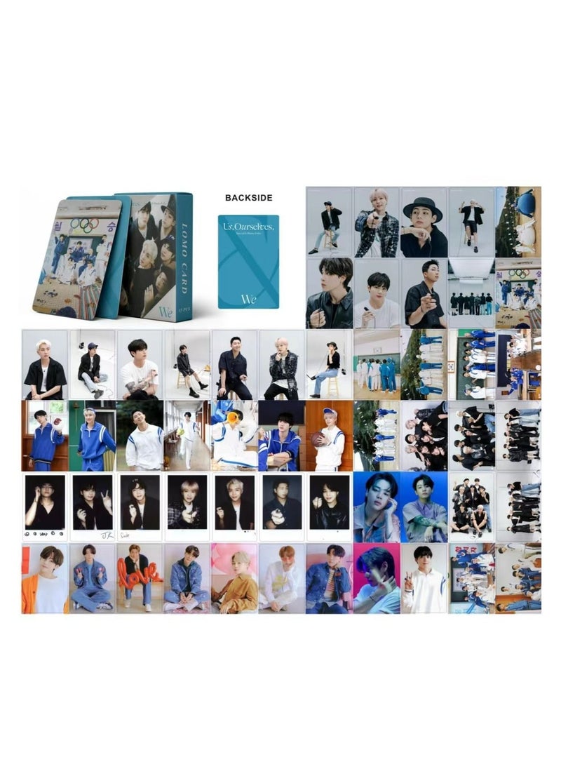 SKYLO - 55-Piece BTS  Special 8 Photo-Folio Us, Ourselves, and BTS  Lomo Card - Image 1