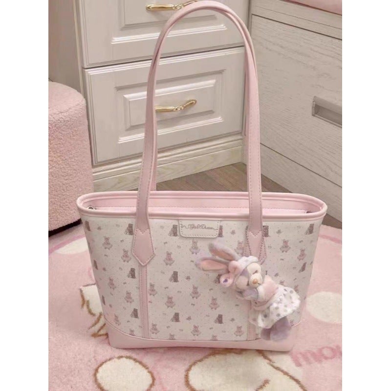 Bag Large Capacity Bag Female Student All-Match Go Out To Play Girl'S Class Commuter Shoulder Bag - Image 5