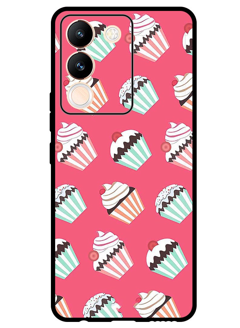 Theodor Protective Case Anti Scratch Shock Proof Bumper Cover For Vivo V29e Illustration Dubai - Image 1