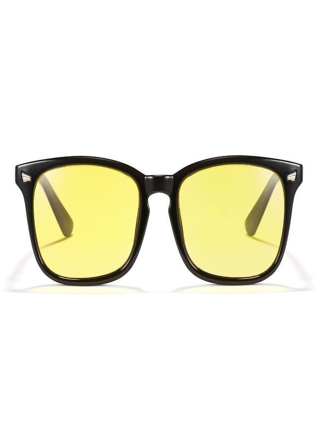 سيكساس نظارات كمبيوتر مربعة من Cyxus Blue Light GL بعدسات شفافة وإطار زجاجي - Image 1