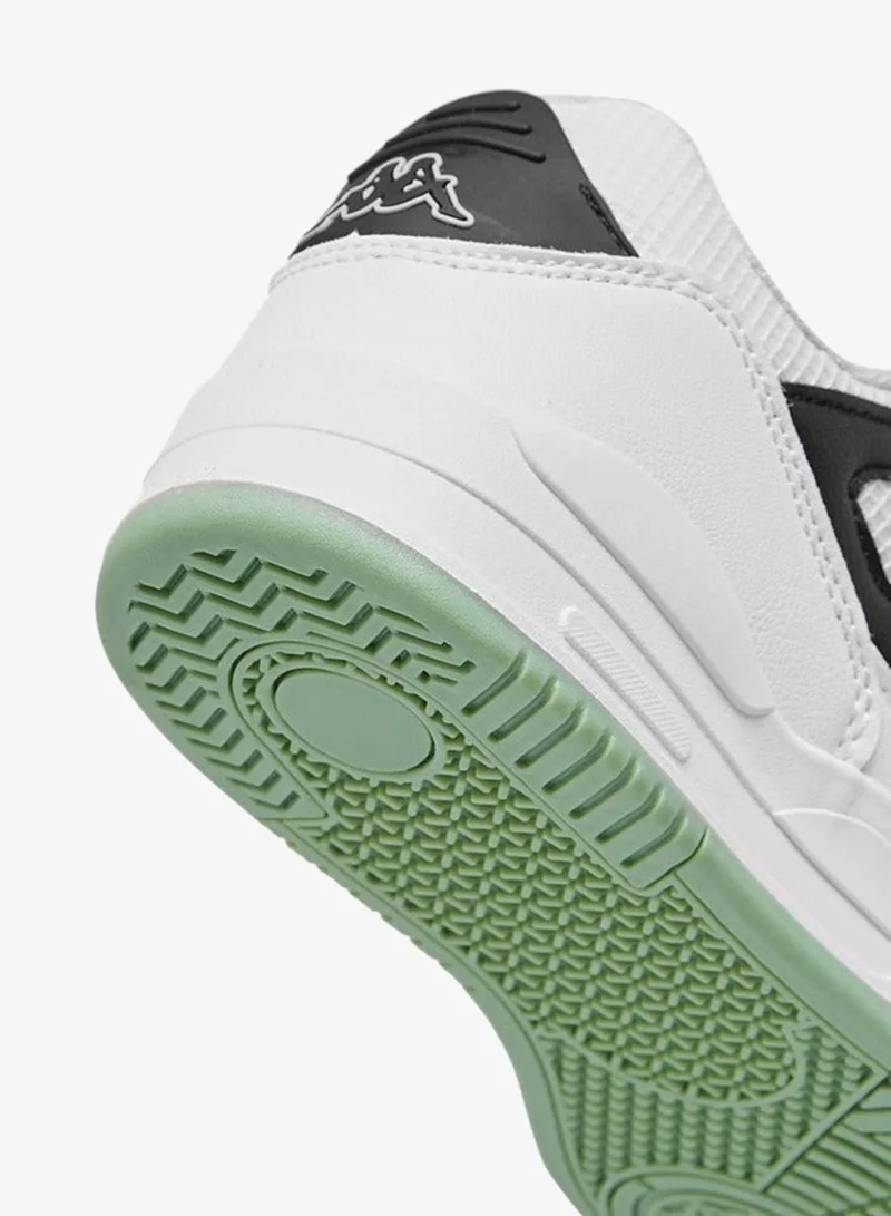 Kappa Girls' Logo Detail Sneakers with Hook and Loop Closure