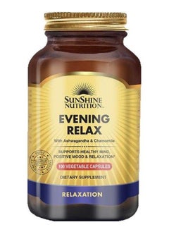 SUNSHINE NUTRITION إيفنينج ريلاكس 100 كبسولة نباتية: 08402  - Image 1