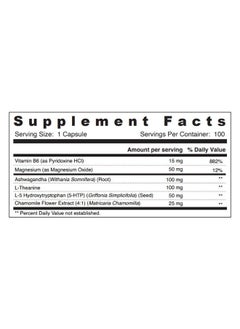 SUNSHINE NUTRITION إيفنينج ريلاكس 100 كبسولة نباتية: 08402  - Image 2
