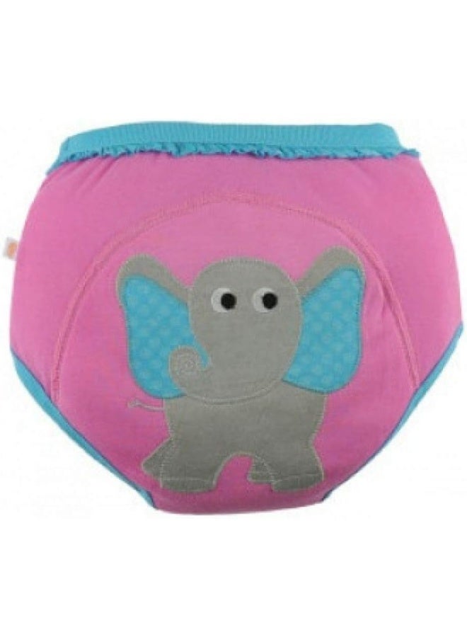 ZOOCCHINI Zoocchini Girls Training Pants, Age 3/4 Years, Safari Friends, Pack of 3  - Image 3