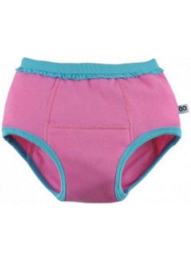 ZOOCCHINI Zoocchini Girls Training Pants, Age 3/4 Years, Safari Friends, Pack of 3  - Image 2