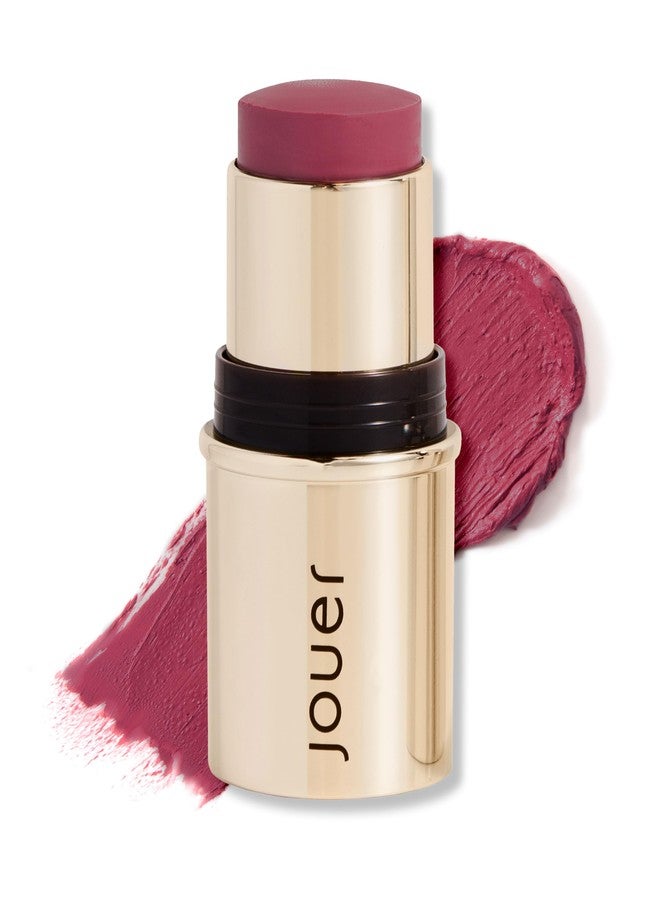 Jouer Blush & Bloom Cheek + Lipstick, Be Loud - Hydrating Cream Blush Stick for Cheek and Lip Tint - Moisturizing Rose Hip and Squalane Oil Formula - Image 1