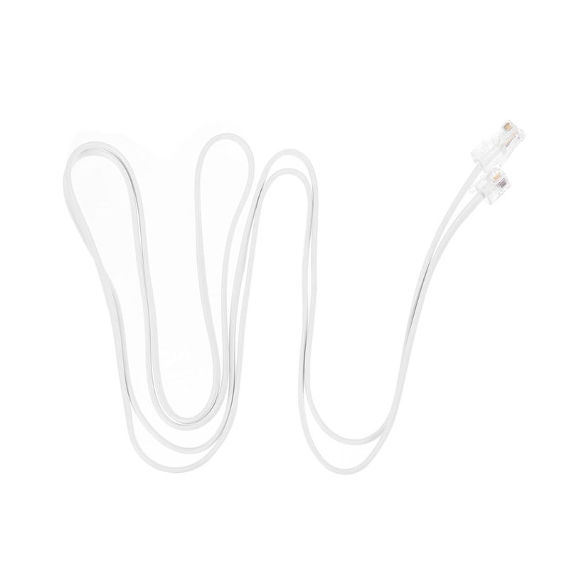 Heavy Duty Copper Telephone Line Cord for Landline Phones Home Office Extension Cable - Image 1