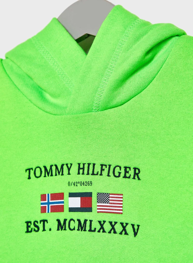 TOMMY HILFIGER Kids Flag Alpine Hoodie