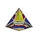 Amlong Crystal Amlong Crystal Iridescent Pyramid - Rainbow Colors 2.5 Inche Tall with Gift Box  - Image 2