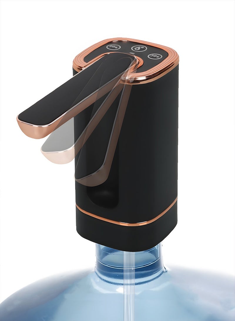 DPTER Electric Foldable Water Pump, Portable Automatic Water Dispenser Pump for 4.5-18.9L ,  Mini Water Dispenser Pump with Efficient Battery Life, USB Charging Electric Bottle Pump - Image 1
