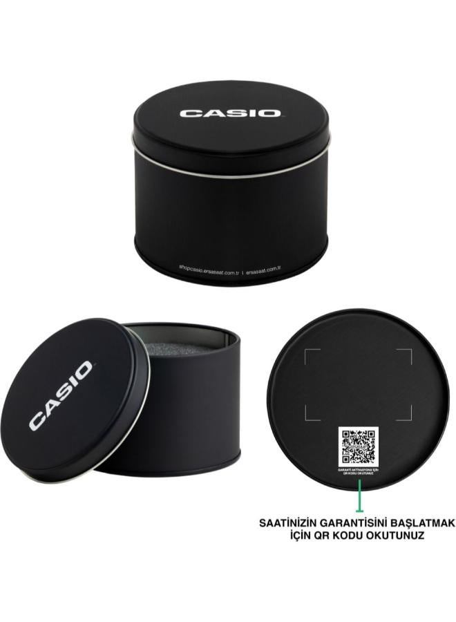 كاسيو ساعة تناظرية من الفولاذ المقاوم للصدأ LTP-VT03D-4BDF - Image 3