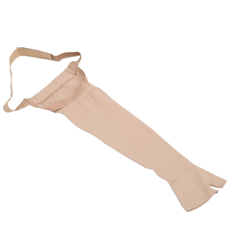 Lymphedema Compression Arm Sleeve: Seamless High Elasticity, Anti Swelling, Shoulder Strap - Prevent Lymphedema Post Mastectomy Sleeve for Post Breast Cancer Surgery Patients - Image 4