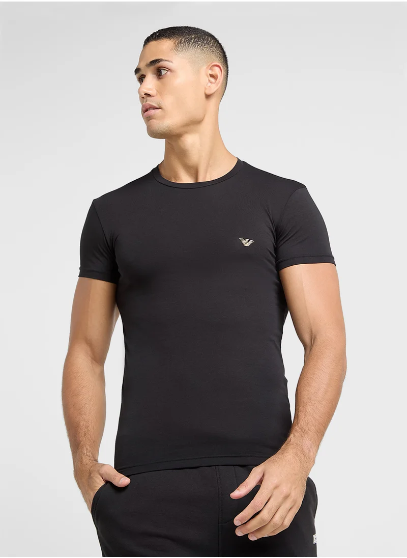 EMPORIO ARMANI Logo Crew Neck T-Shirt