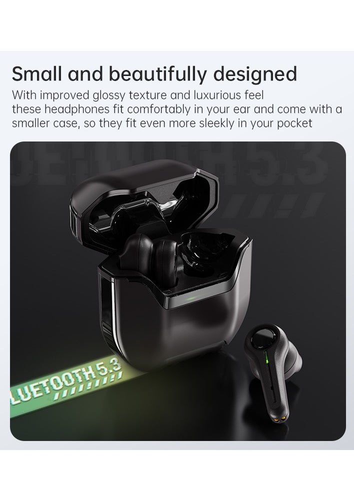 fingertime - S6 Bass-Enhanced Gaming Wireless Sport In-Ear TWS Bluetooth Earphones - Image 1