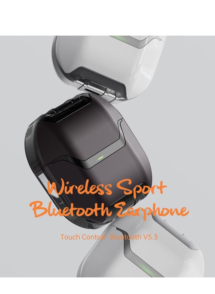 fingertime - S6 Bass-Enhanced Gaming Wireless Sport In-Ear TWS Bluetooth Earphones - Image 1