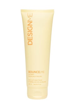 Design.ME BOUNCE.ME Curl Balm by DESIGNME | Curl Cream for Curly Hair with Nourishing Argan Oil | Wave, Coil, and Curl Defining Cream | Sulfate Free and Paraben Free Curling Cream for Curly Hair, (8.5 Fl Oz)  - Image 1