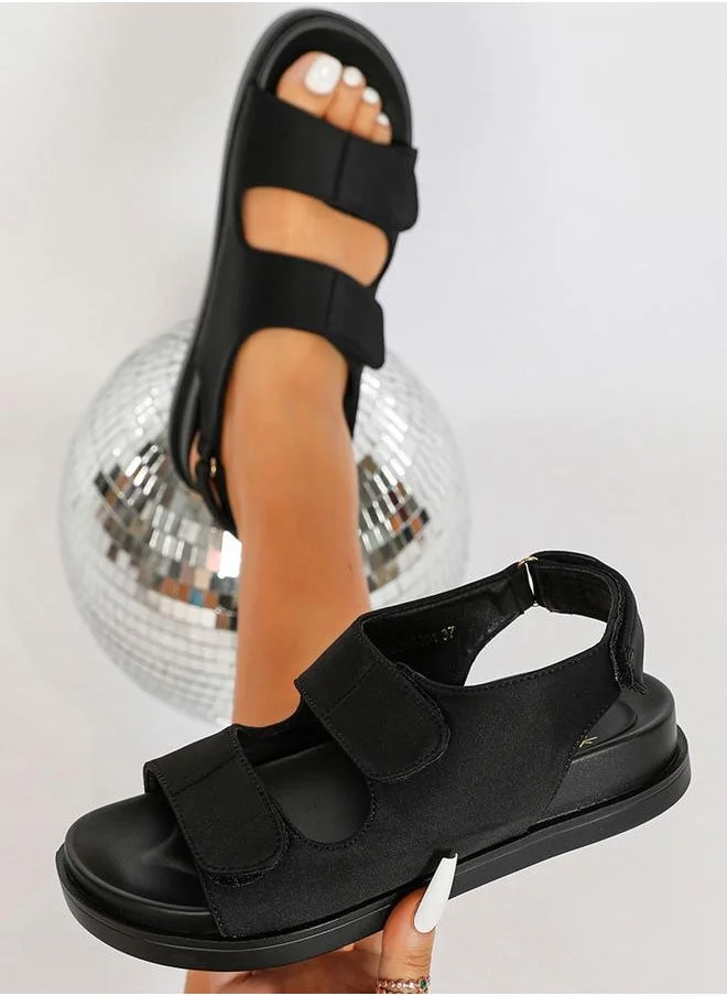 Sneak-a-Peek Sneak-a-Peek Double Velcro Strap Open Toe Sandals
