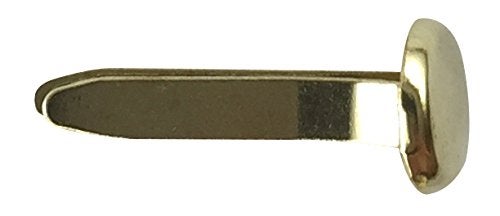Clipco Paper Fasteners Medium 3/4-Inch Brass Plated (100-Pack) - Image 3