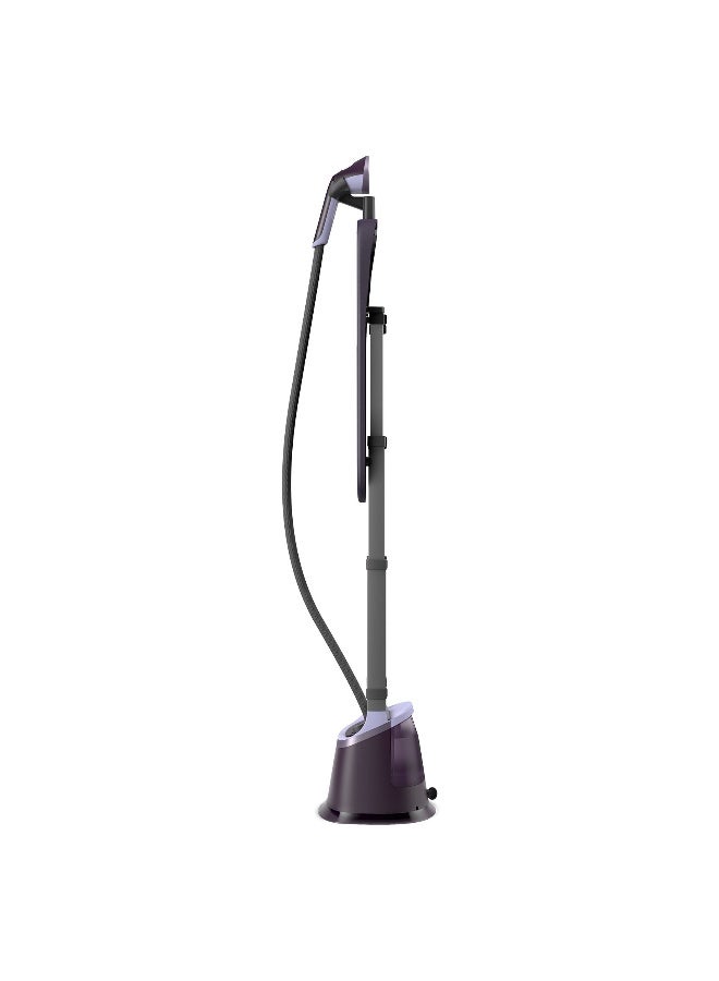 Philips Stand Steamer with XL StyleBoard 3000 Series - 2000W, MyEssence Fragrance Infuser, 40g/min Continuous Steam, 2L Water Tank, Pointed Steam Plate Tip, 5 Steam Settings, Purple - STE3180/30 2 L 2000 W STE3180/30 Puple/Silver - Image 2