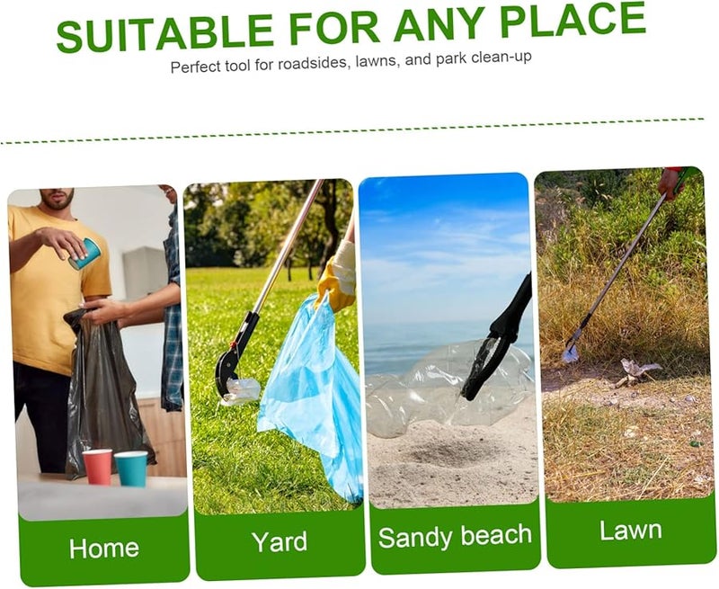 Lightweight Trash Grabber Tool Portable Garbage Clamp for Outdoor Use and Elderly Assistance - Image 4