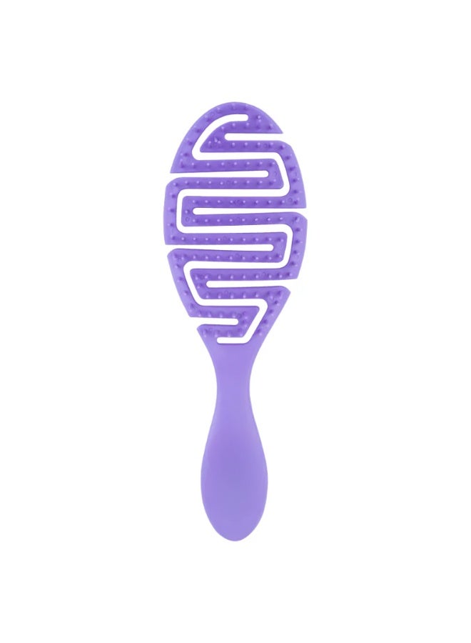 Anti static detangling- hairbrush anti-knot massage detangler comb pain free hair brush straightener for women men and kid long thick curly - Assorted Colors - Image 3