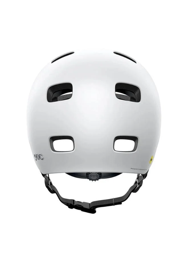 POC Matt White Crane MIPS Bike Helmet  | Best Price UAE