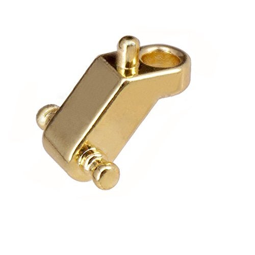 JD.Moon Electric Guitar String Retainers Tree Standard Roller String Guides Pack of 2pcs (Gold) - Image 2