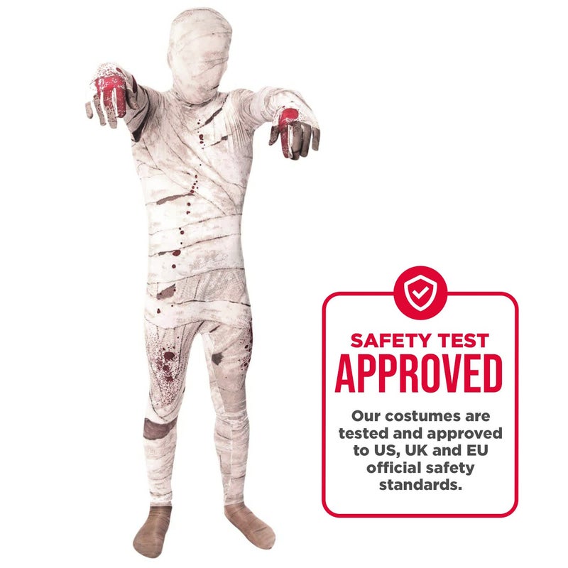Morphsuits Moprhsuits Mummy Costumes for Kids, Halloween Costumes Mummy, Mummy Halloween for Kids, Mummy Costume Boys, Mummy Halloween Costume for Kids, Mummy Costume for Toddler Boys, Large - Image 5