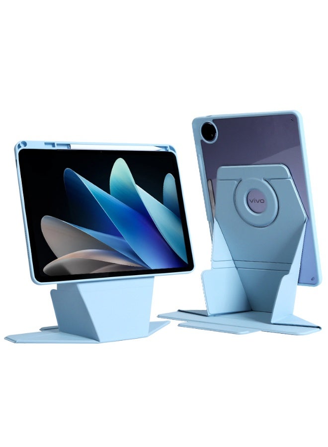 general Case Compatible with Honor MagicPad 3 2025 (13.3 inch) Slim Magnetic Smart PU Leather Stand Tablet  Cover Built-in Pencil Holder - Image 4