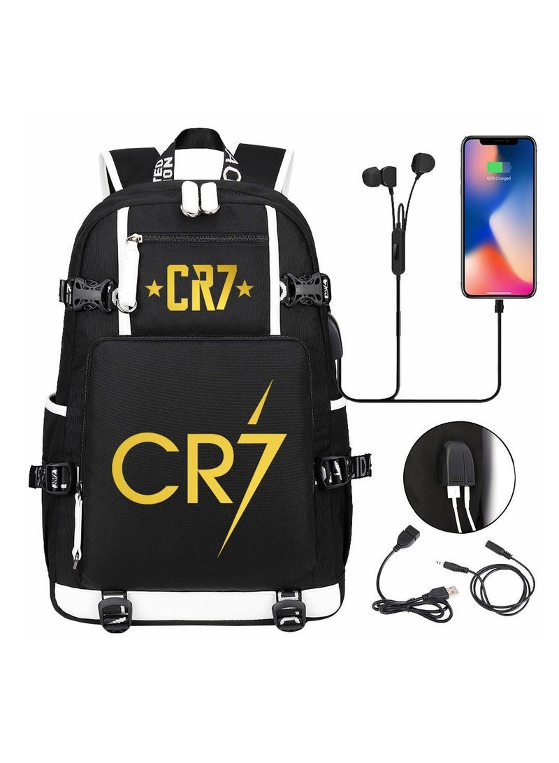 CR7 New Printed Backpack
