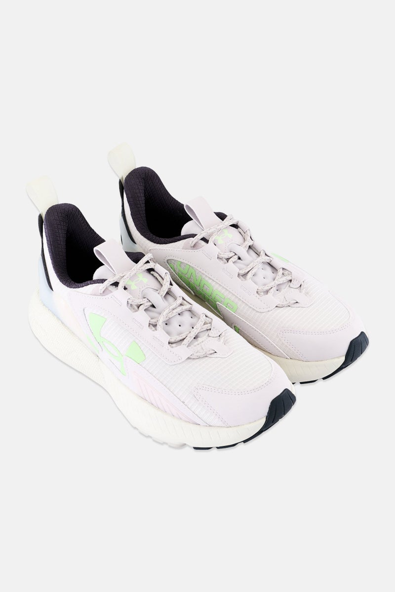 UNDER ARMOUR Women U a Hovr 2 Mvmnt Lace Up Outdoor Shoes, Grey - Image 2