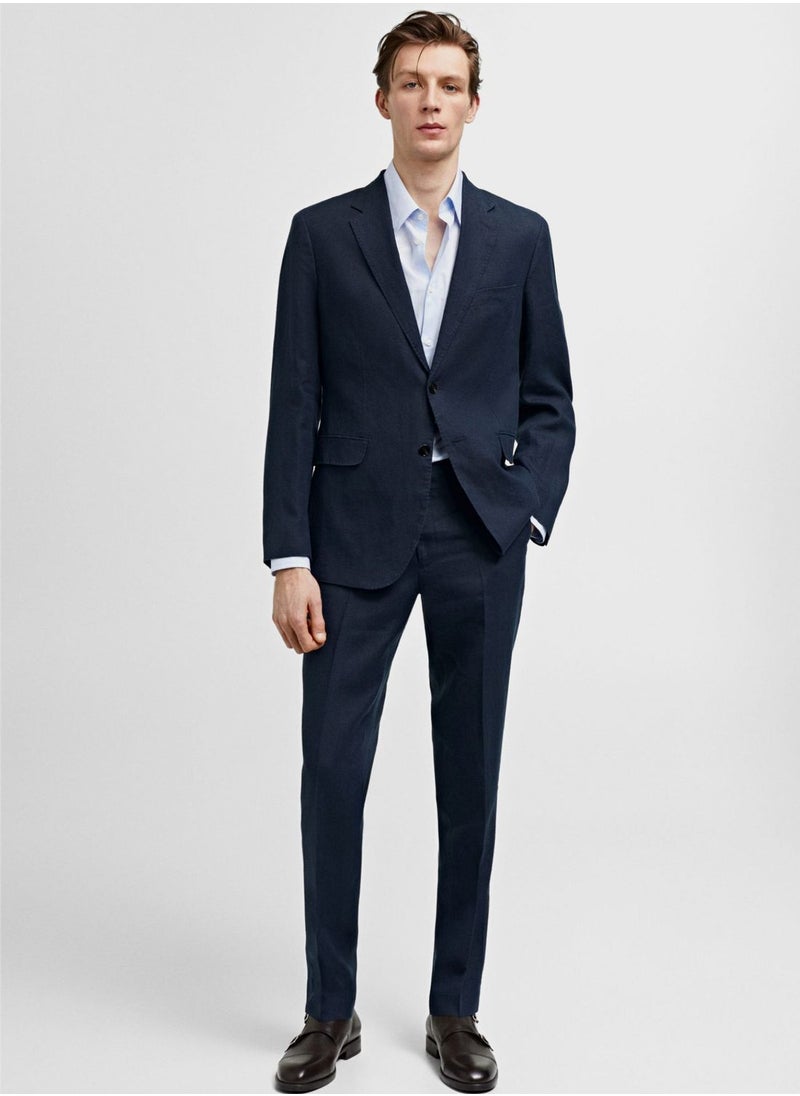 Mango Man Amalfi Slim-Fit Blazer  - Image 4