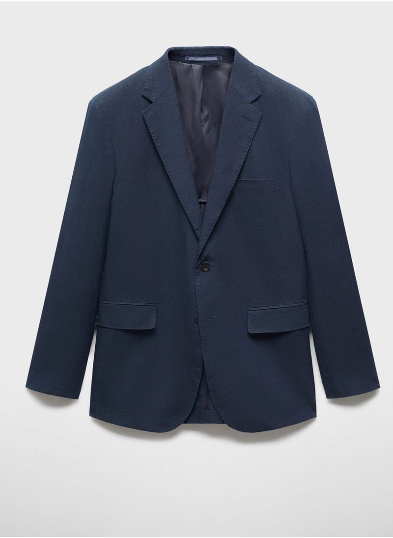 Mango Man Amalfi Slim-Fit Blazer  - Image 5