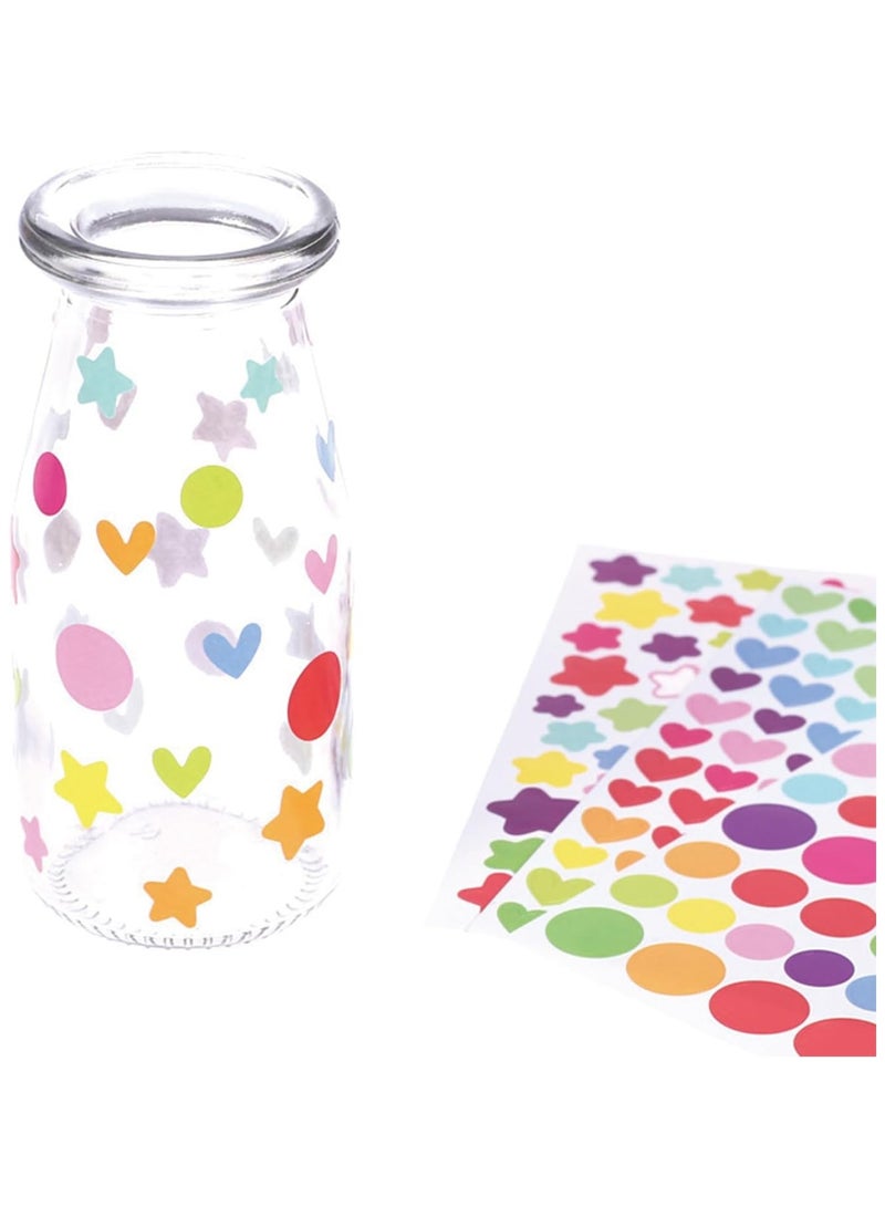20 Sheets Mini Star Stickers Cute Small Star Stickers for Kids Girl Decal Sticker Cute Decorative Stickers for DIY Crafts Laptop Bottle Colorful Star Stickers - Image 5
