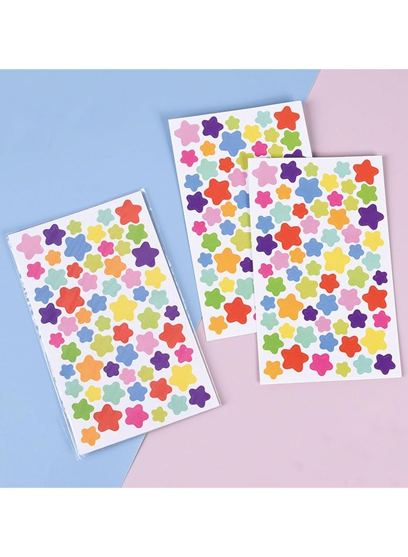 20 Sheets Mini Star Stickers Cute Small Star Stickers for Kids Girl Decal Sticker Cute Decorative Stickers for DIY Crafts Laptop Bottle Colorful Star Stickers - Image 4
