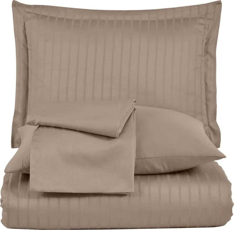 Soley | Calisto | 100% Cotton Double Satin Duvet Cover Set