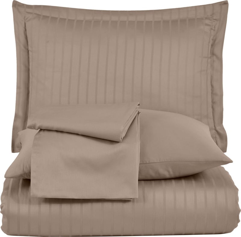 Soley | Calisto | 100% Cotton Double Satin Duvet Cover Set  - Image 5