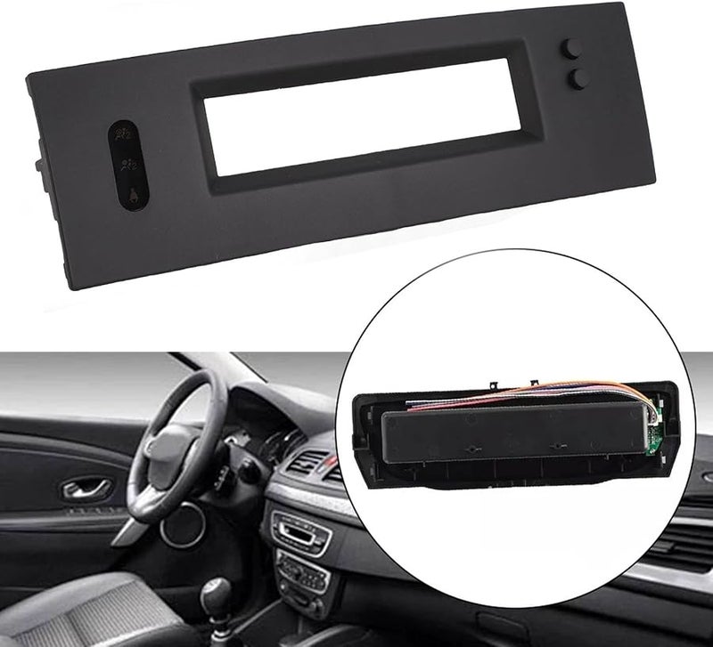 صندوق تخزين سيارة ABS لرينو فلوانس 2009-2013، طقم استبدال الراديو، منظم لوحة القيادة - Image 5