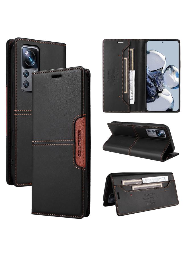 Case For Xiaomi 12T / 12T Pro G01 RFID Anti-theft Leather Phone Case