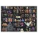 Larkipuzz Magic Book Library Puzzles for Adults 1000 Pieces Funny Halloween Bookshelf Jigsaw Puzzle Difficult Bottle Owl Art Puzzles - Image 4