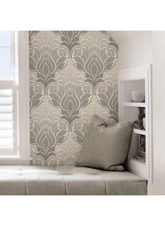 Nu2396 Grey Charisma Peel & Stick Wallpaper Gray - pzsku/Z9F9DA612DE7253EA8211Z/45/_/1702982608/a6dbc19c-9053-4f15-9923-47b82cc83127