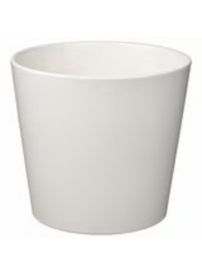 Plant pot white 24 cm - Image 1