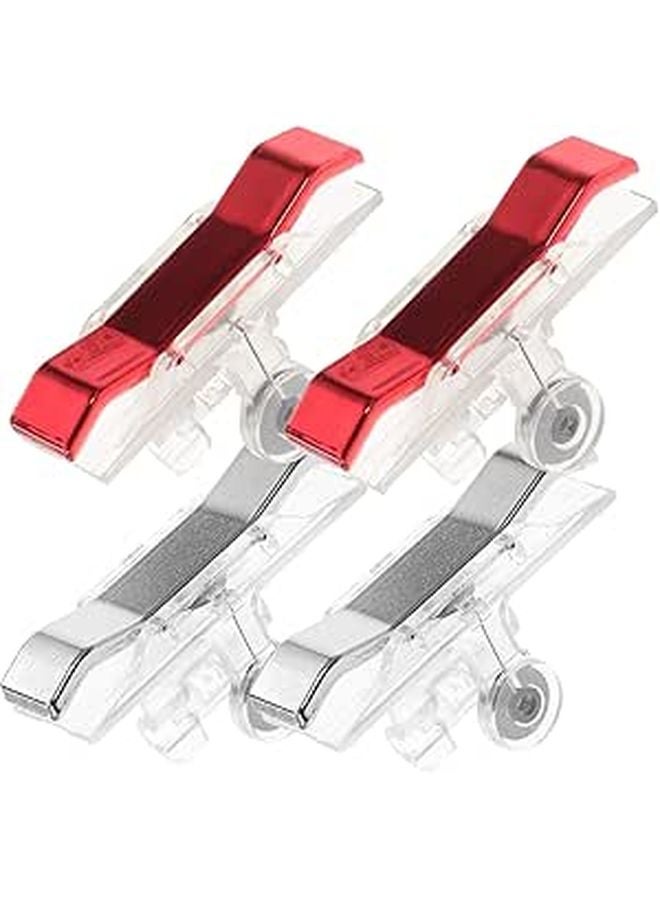 2 Pack Mobile Game Controller Metal Joystick Grip with Trigger Buttons for Phone - Image 1